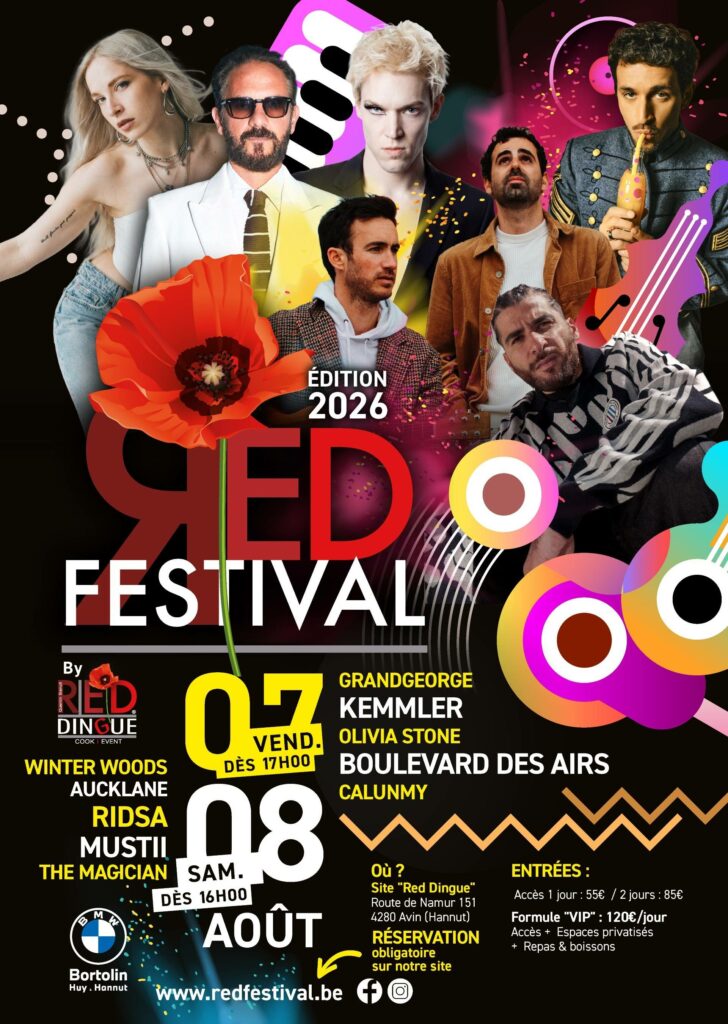 Affiche Red Festival 2026